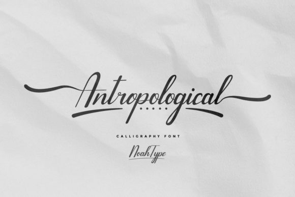 Antropological: A Charming Script Font for Web Design