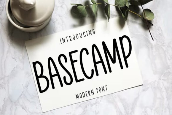 Basecamp: A Handwritten Font for Editorial Charm
