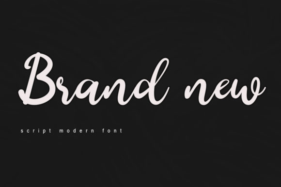 Brand New: A Handwritten Font for Polished Branding