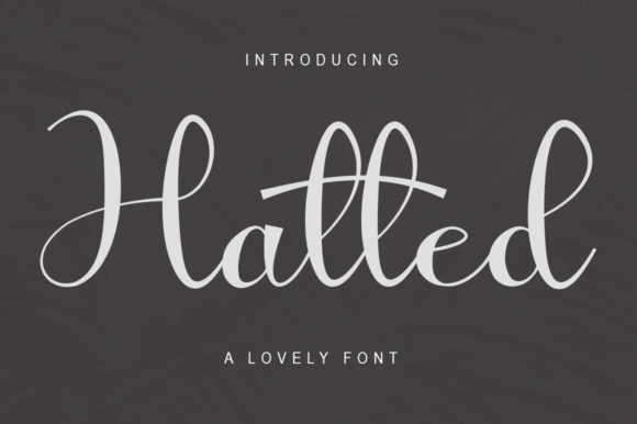 Bring Charm to Your Creations with Hatted Font