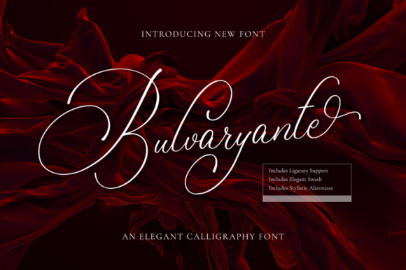 Bulvaryante: A Handwritten Font for Creative Makers
