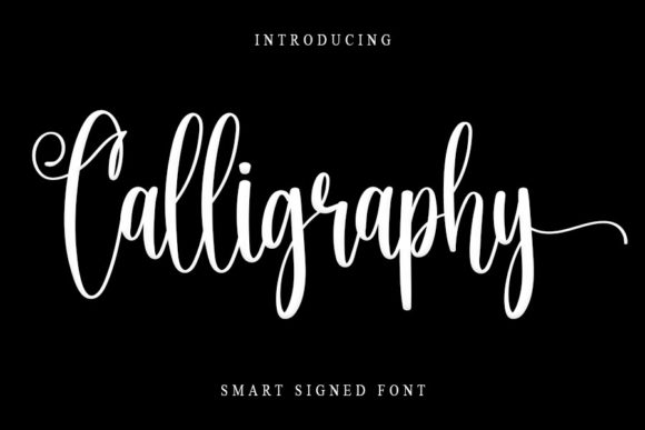 Calligraphy: A Font for Elegant Editorial Design