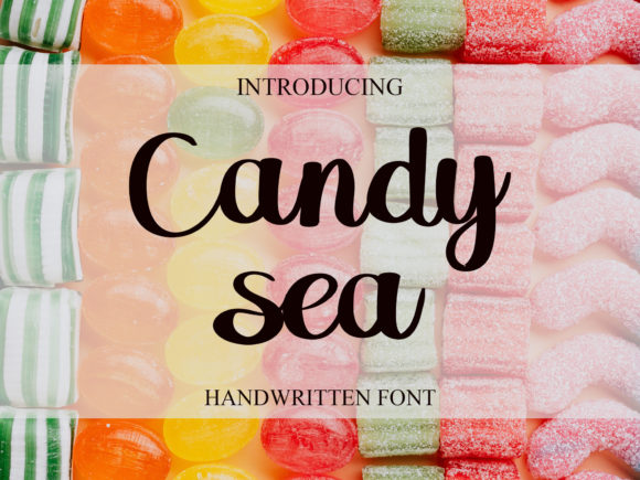 Candy Sea: A Delicate Handwritten Font for Web Design
