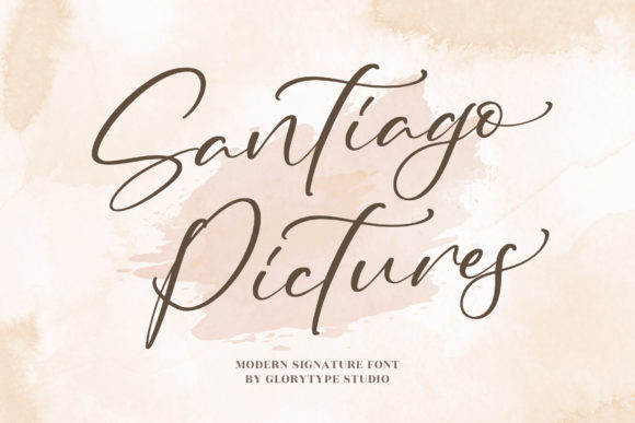 Elevate Your Campaigns with Santiago Pictures Font