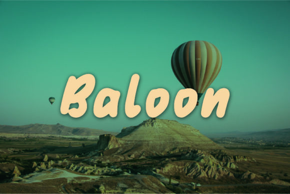 Enhance Your Brand with Baloon: A Charming Handwritten Font