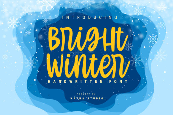 Enhance Your Brand with Bright Winter Font