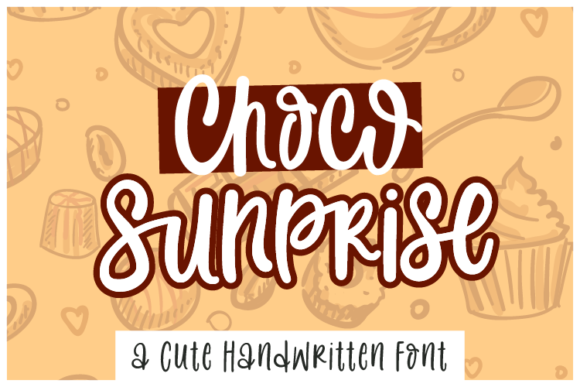 Enhance Your Brand with Choco Sunprise Font