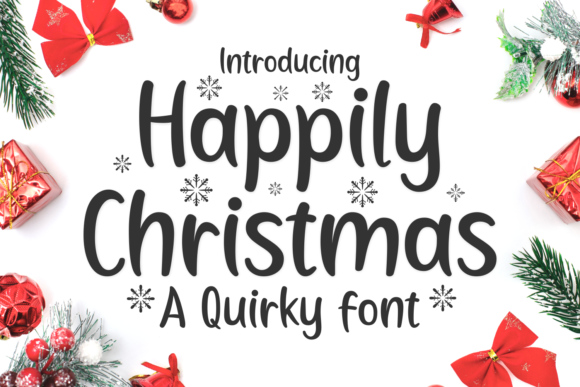 Enhance Your Brand with Happily Christmas Font
