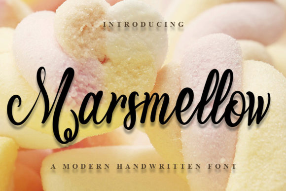 Enhance Your Brand with Marshmellow, the Delicate Handwritten Font