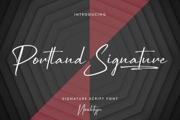 Enhance Your Brand with Portland Signature Font