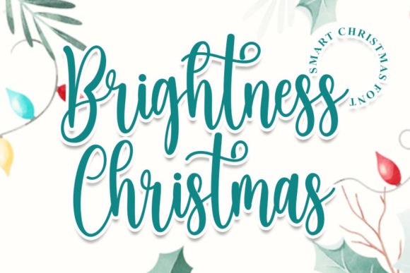 Enhance Your Campaigns with Brightness Christmas Font