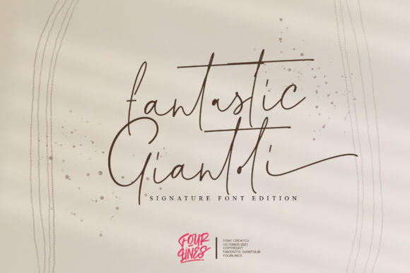 Enhance Your Creations with Fantastic Giantoli Font