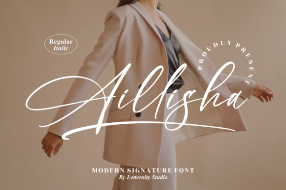 Exploring Aillisha: A Versatile Script Font for Branding