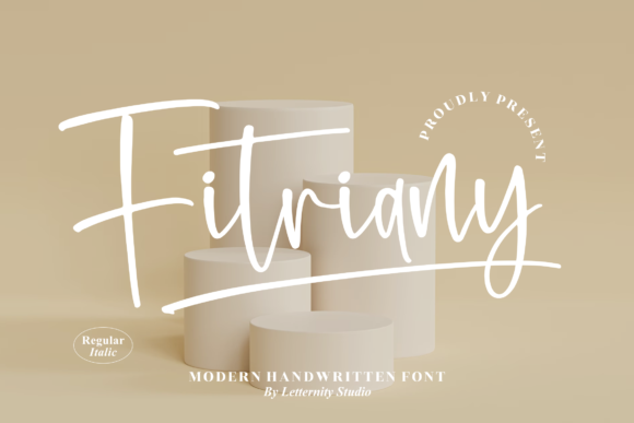 Fitriany: A Script Amp Font for Elegant Design