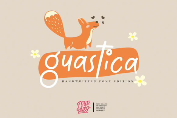 Guastica: A Dazzling Script Font for Handmade Creations