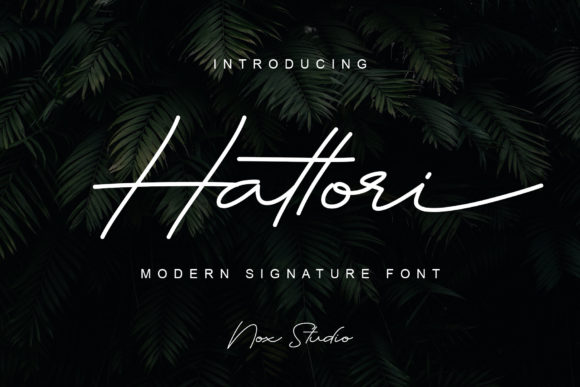 Hattori: A Handwritten Font for Eye-Catching Campaigns