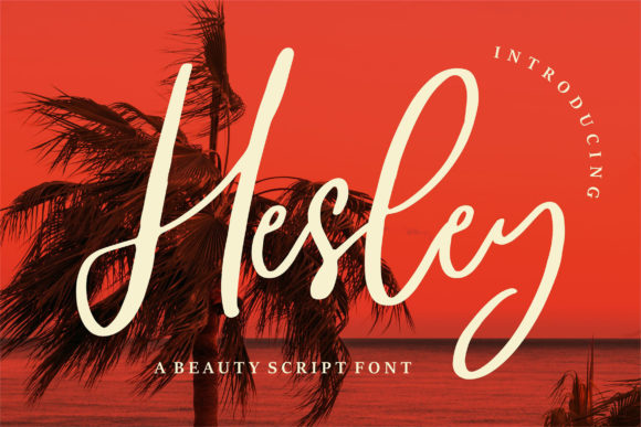 Hesley: A Refined Script Font for Elegant Branding