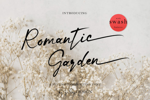 Introducing Romantic Garden: A Font for Elegant Branding