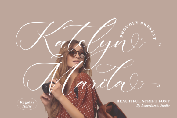 Katelyn Marila: A Handwritten Font for Elegant Web Design