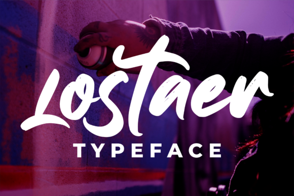 Lostaer: A Script Amp Font for Elegant Branding