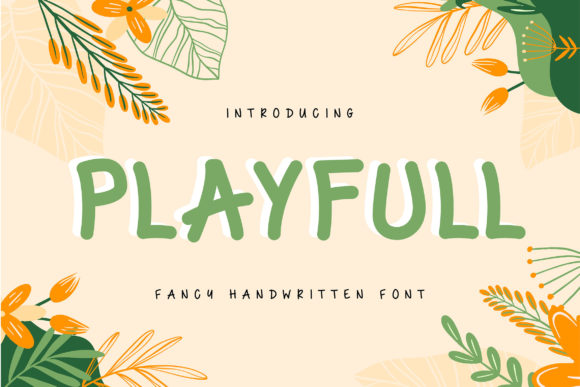 Playfull: A Handwritten Font for Crafty Branding