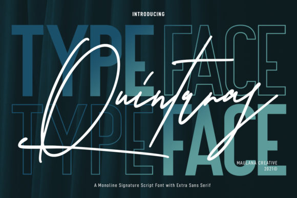 Quintaras Signature: A Versatile Font for Engaging Campaigns