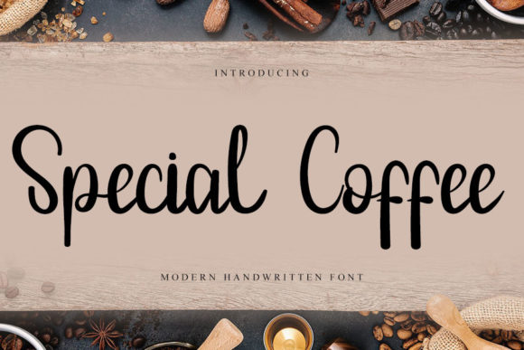 Special Coffee: A Handwritten Font for Elegant Branding