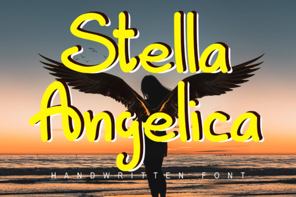 Stella Angelica: A Handwritten Font for Polished Branding