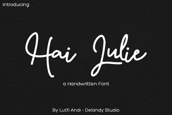 Transform Your Brand with the Elegant Hai Julie Font