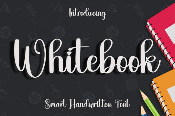Whitebook: A Delicate Handwritten Font for Elegant Publishing