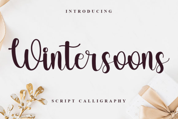 Wintersoons: A Delicate Script Font for Elegant Campaigns