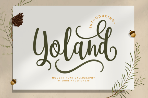 Yoland: A Vintage Script Font for Modern Web Design