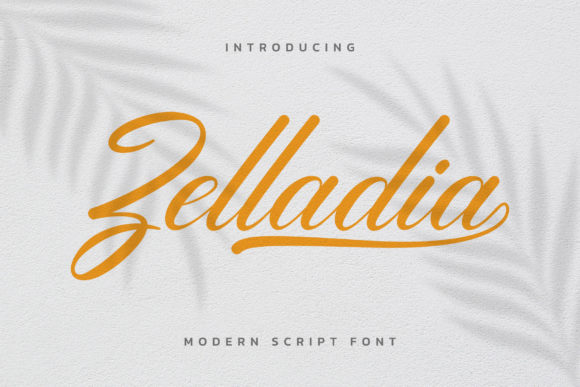 Zelladia: The Elegant Script Font for Modern Marketers